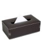 Picture of Belmun Saloon Brown Dustbin,Tissue Box Cover set 