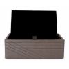 Picture of Belmun Saloon Grey Dustbin,Tissue Box Cover set 