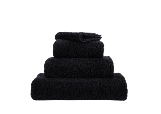 Picture of Abyss & Habidecor Super pile Guest towel 990 Black 40cm*60cm