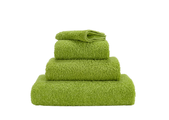 Picture of Abyss & Habidecor Super pile Hand towel 165 Apple Green 55cm*100cm 