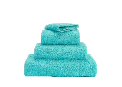 Picture of Abyss & Habidecor Super pile Hand towel 370 Turquoise 55cm*100cm 