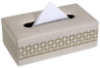 Picture of Belmun Saloon Beige Dustbin,Tissue Box Cover set 