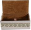 Picture of Belmun Saloon Beige Dustbin,Tissue Box Cover set 