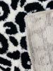 Picture of Abyss & Habidecor Leopard Bath Mat 990 Black 140cm*200cm  