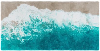 Picture of Abyss & Habidecor Malibu Bath Mat 302 Lagoon 100cm*200cm 