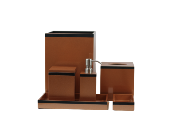 Picture of Etre Copper Bath Accessories Set