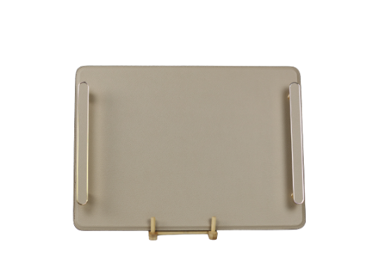 Picture of Pinetti Venaria Tray  Gold/Taupe