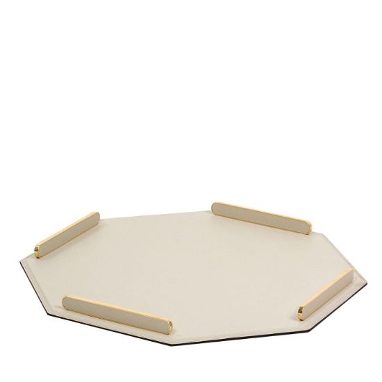 Picture of Pinetti Este Tray Gold/Cream